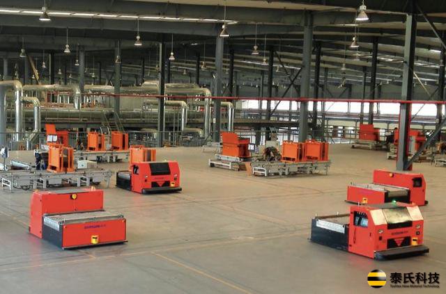 AGV、RGV、立库在焊接材料行业的集成应用